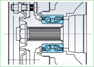 第I代輪轂軸承單元